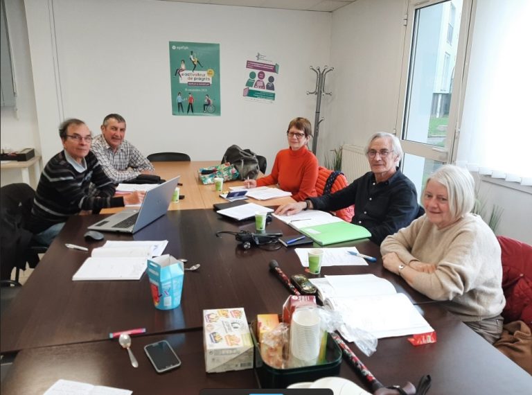 Le bureau lors du CA du 25 avril 2023