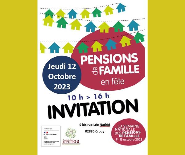 Semaine Nationale des Pensions de Famille